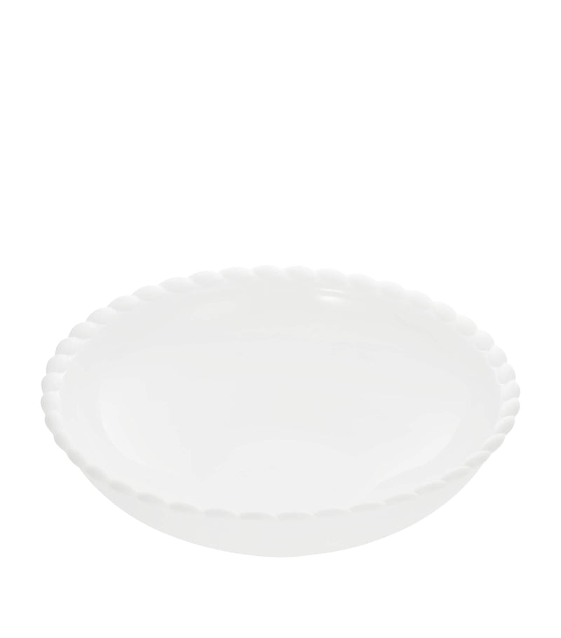 Christofle porcelain soup bowl Babylone 17cm - British product