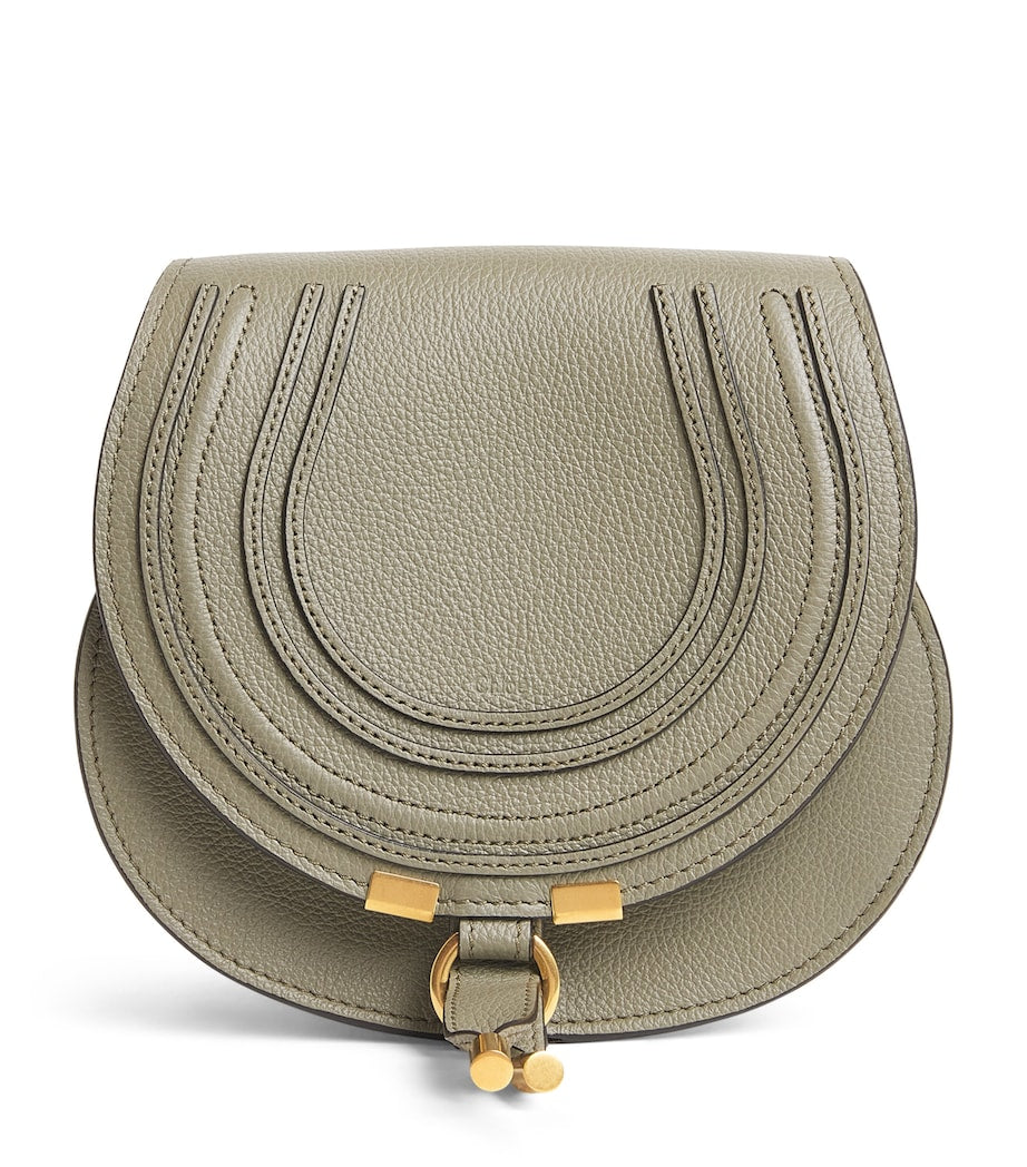 Chloé small leather Marcie saddle bag - British product