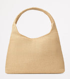 Jimmy Choo raffia beach diamond shoulder bag, imported from the UK