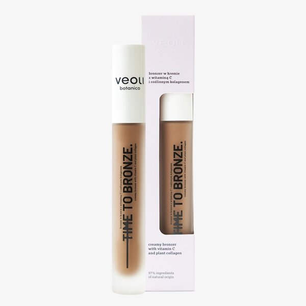 Veoli Botanica bronzer with Vitamin C and Collagen, imported from the UK