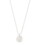 Bleue Burnham sterling silver pendant necklace impressions chloroplast, UK version