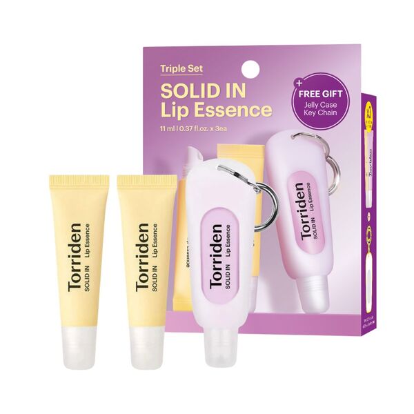 Torriden lip essence keychain triple set 4pc, UK version