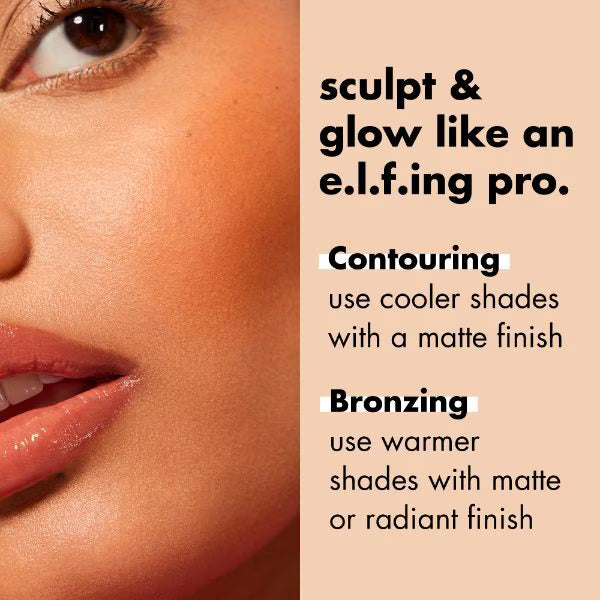 e.l.f. Primer-Infused Matte Bronzer Catching Rays - British product