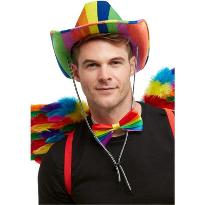 Superdrug Smiffys Rainbow Stetson Hat- Buy online at McGrocer