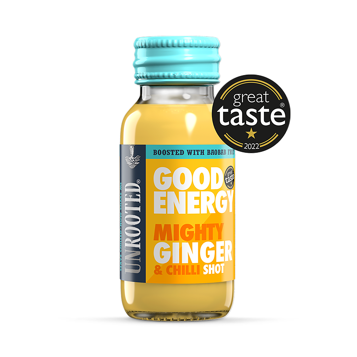 Unrooted Good Energy – Mighty Ginger and Chilli Shot 12x 60ml