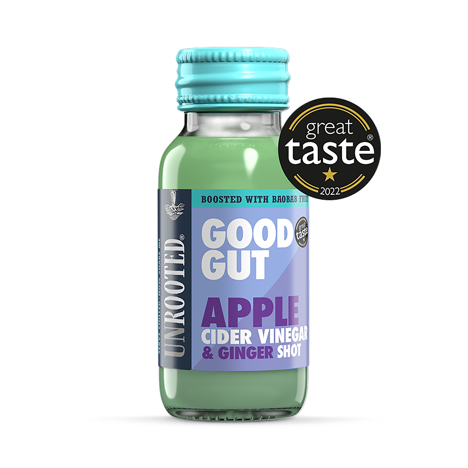 Unrooted Good Gut – Apple Cider Vinegar Shot 12x 60ml
