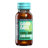 Unrooted Good Days – Cool Mint, CBD 20MG and Cucumber Shot 60ml GOODS Holland&Barrett