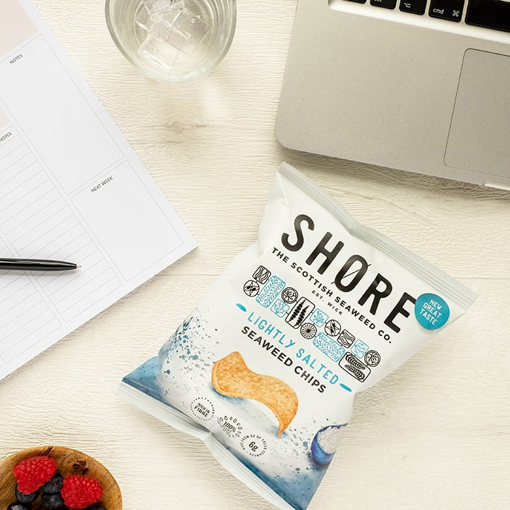 Shore Seaweed Sweet Sriracha Seaweed Chips 25g