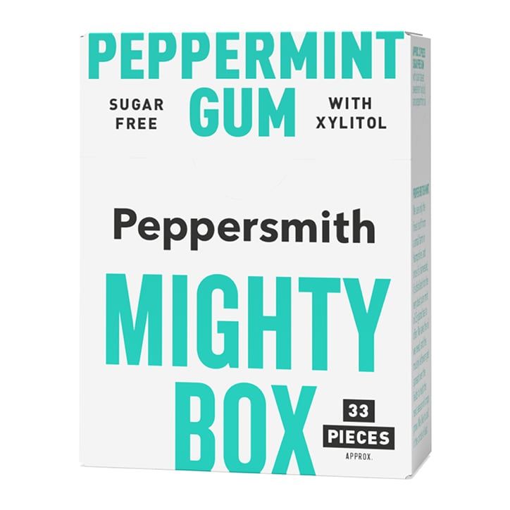 Peppersmith Sugar Free Spearmint Chewing Gum 15g GOODS Holland&Barrett Spearmint 15 g