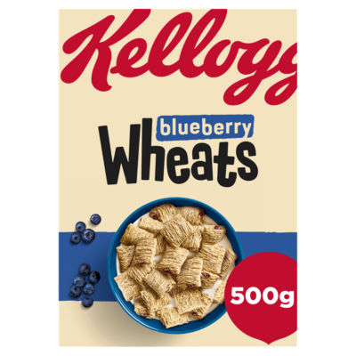 Cereal matinal de trigo e mirtilo Kellogg's