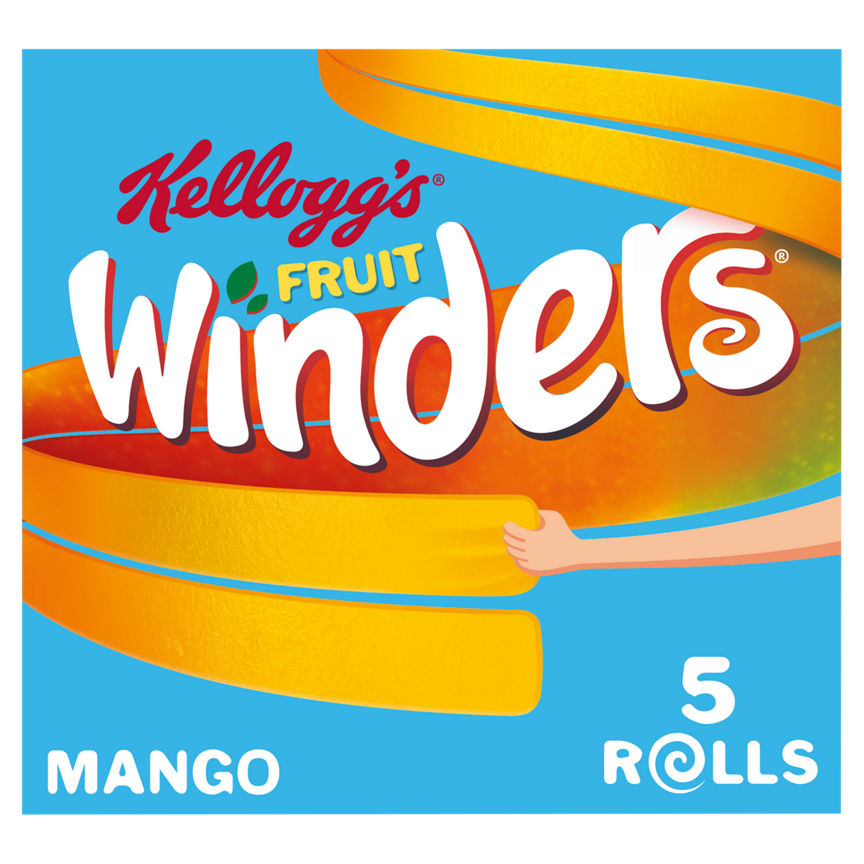 Kellogg's Fruit Winders Mango Rolls 5x GOODS ASDA   