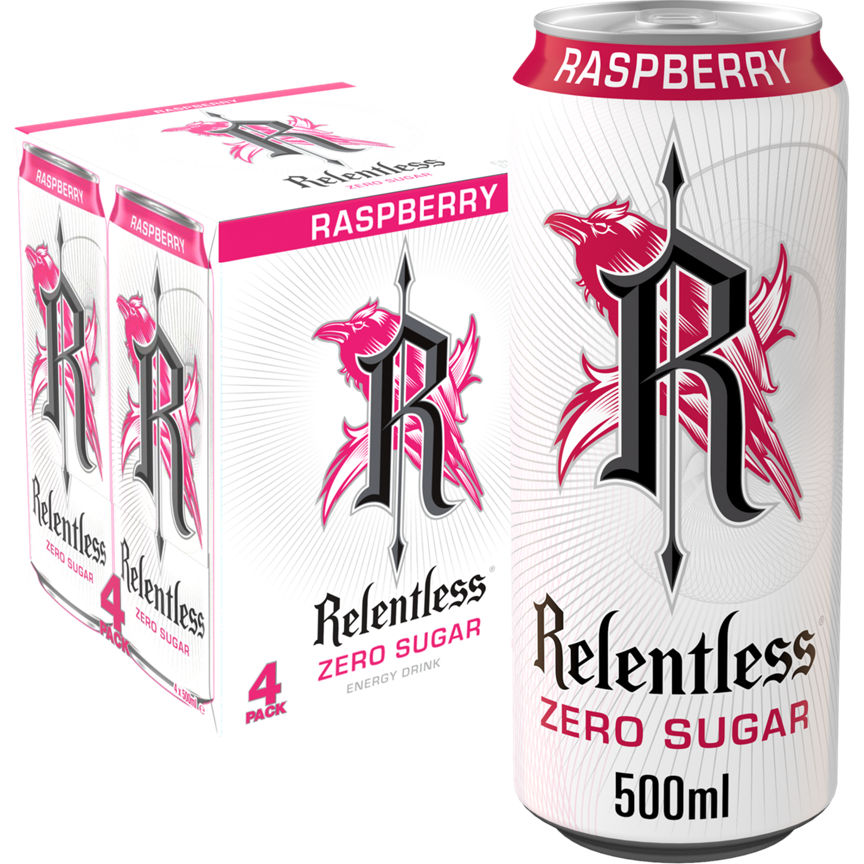 Relentless Relentless Zero Sugar Raspberry