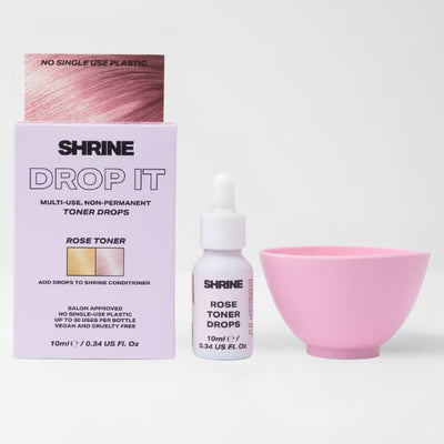 Superdrug Shrine Rose Toning Drops for Blonde Hair- Buy online at McGrocer