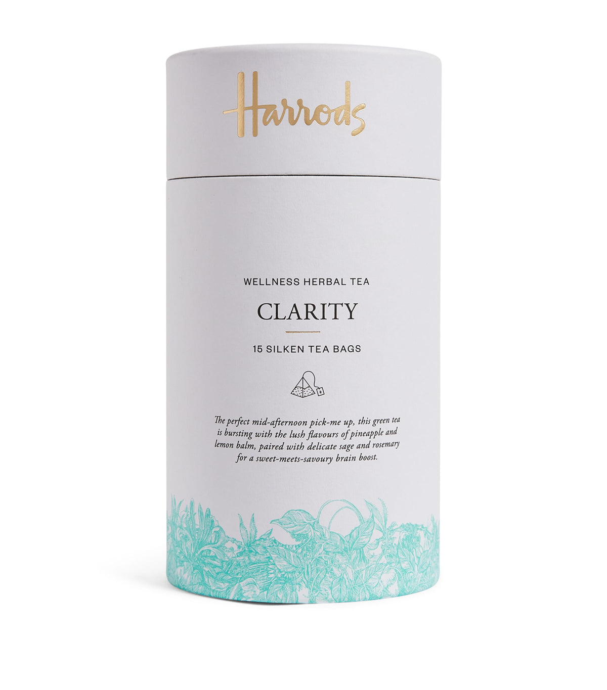 Harrods Clarity green tea bags 15 tea bags, UK version