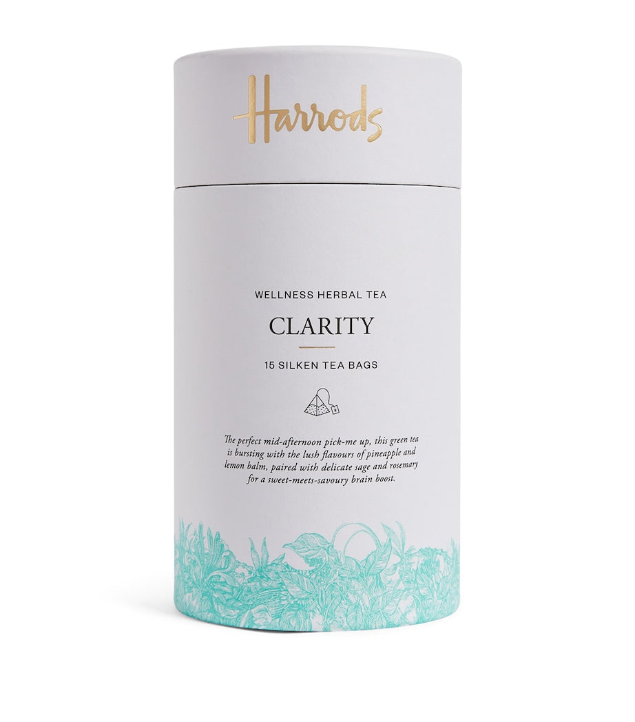 Harrods Clarity green tea bags 15 tea bags, UK version