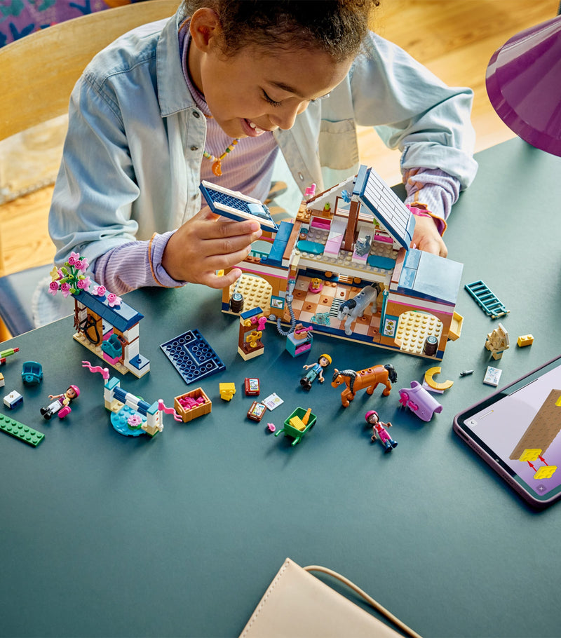 LEGO Friends Horse Stable and Riding Academy toy building set, UK version
