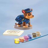 Paw Patrol plaster craft set with Marshall figurines, UK version