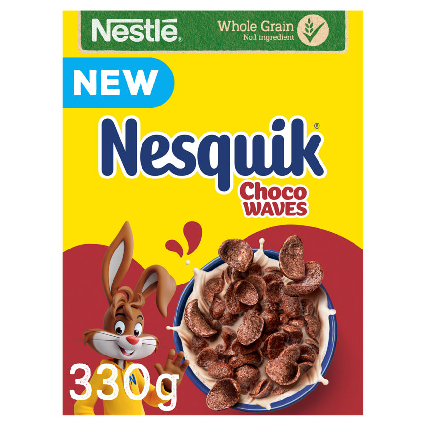 Nesquik Choco Waves 330g GOODS Sainsburys   