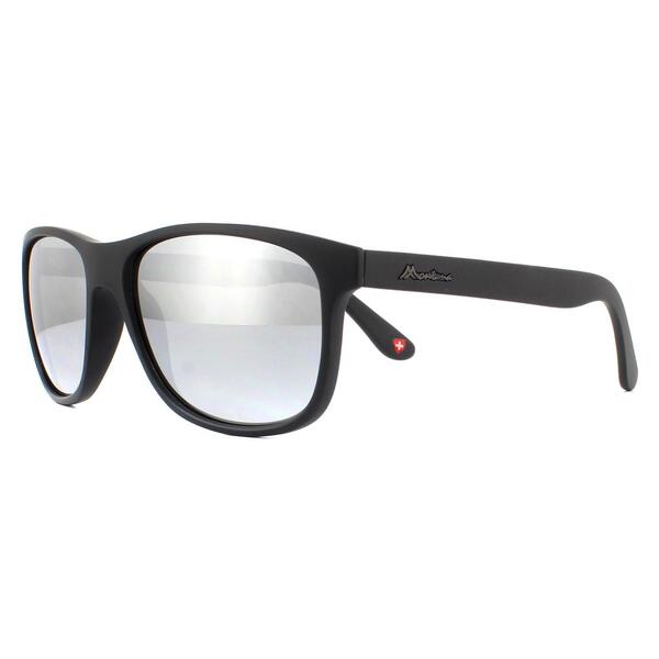 Montana MS48 black mirrored sunglasses - British product