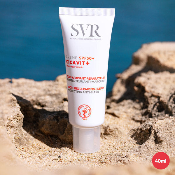 SVR Cicavit+ SPF 50 Scar Protection Cream 40ml (British brand)