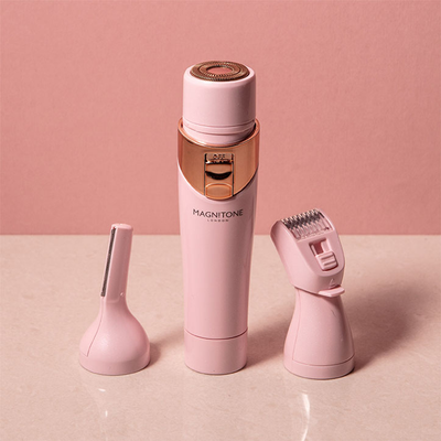 Holland & Barrett Magnitone FuzzOff 3-in-1 Wiederaufladbarer Präzisionshaartrimmer - Pink - Online bei McGrocer kaufen