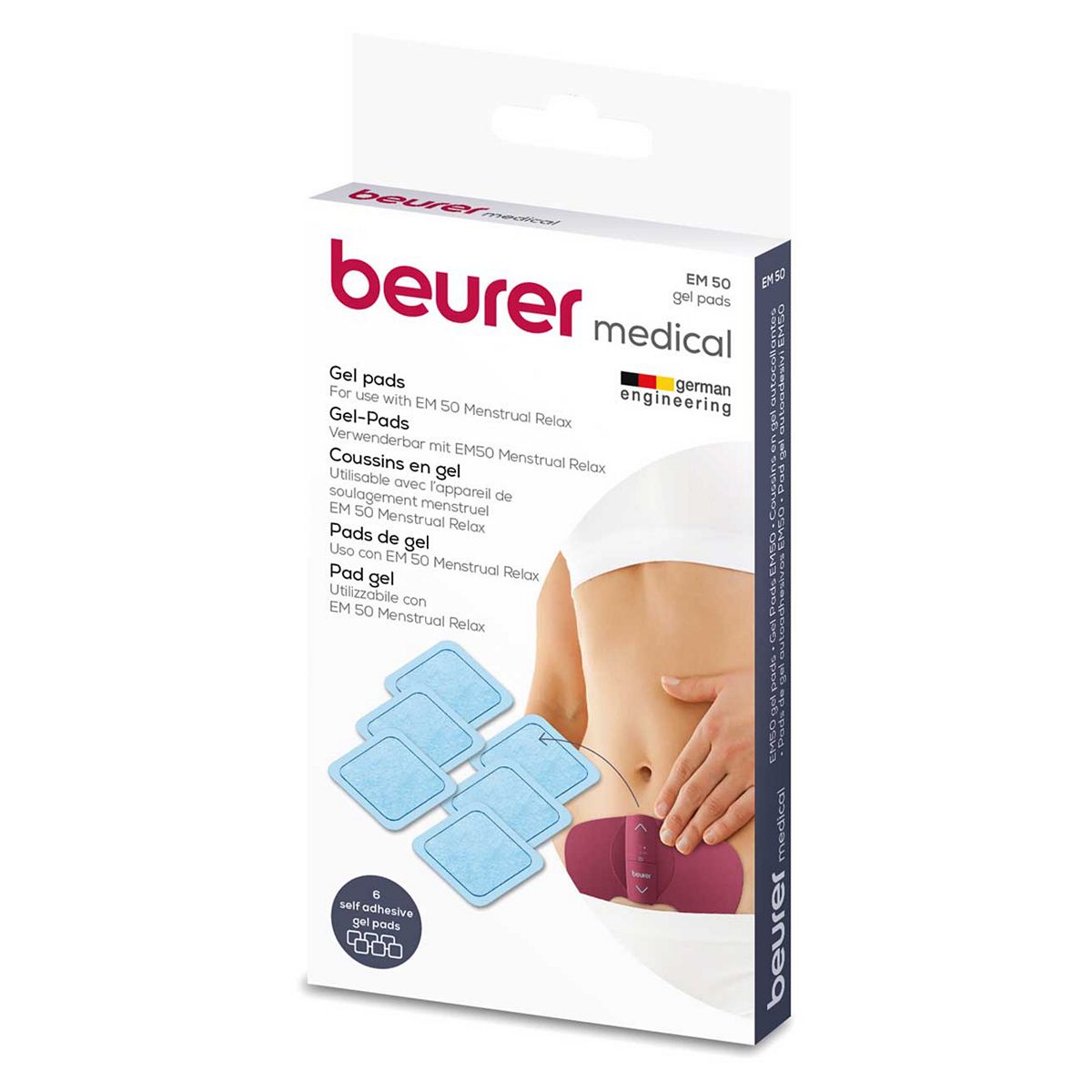 Beurer TENS Menstrual Relax Replacement Pads GOODS Boots   