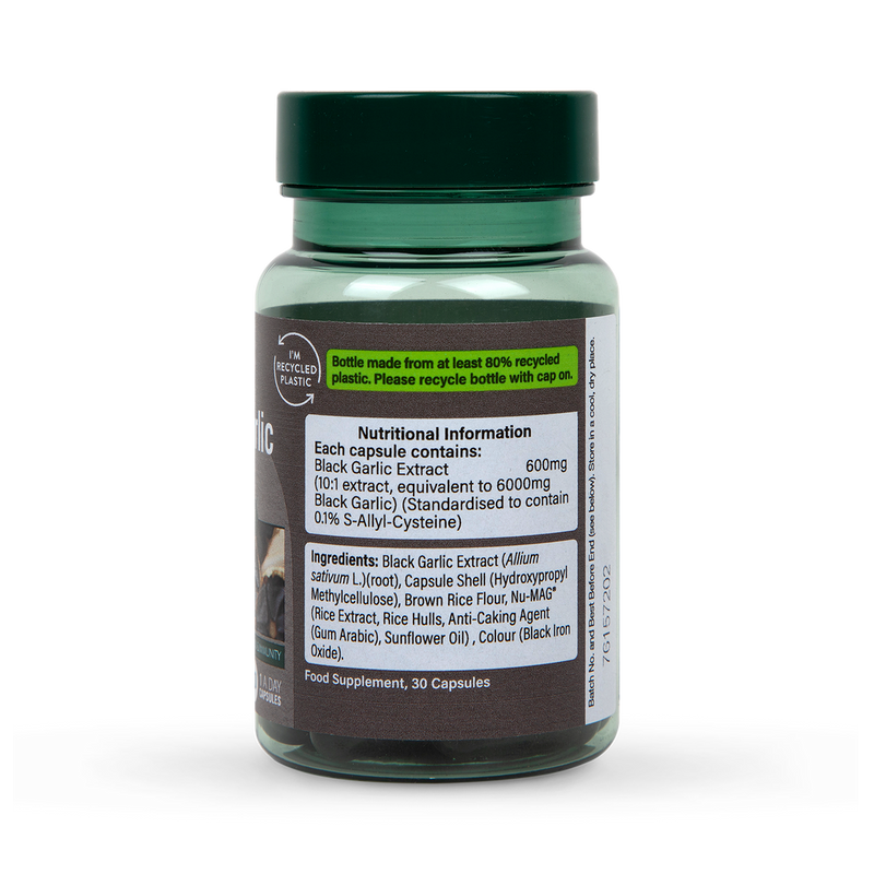 Holland Barrett Black Garlic 6000mg 30 Capsules