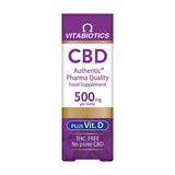 Vitabiotics Brains CBD Oil 500mg + Vitamin D 30ml GOODS Holland&Barrett