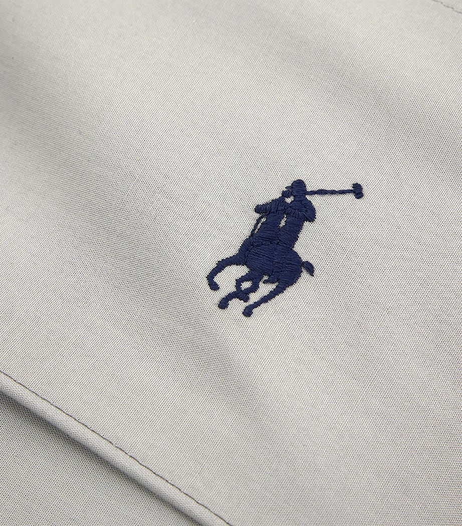 Ralph Lauren Cotton Polo Player King Flat Sheet 270cm x 280cm, imported from the UK