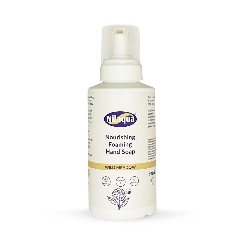 Wild Meadow foaming hand wash with Vitamin E 500ml (British brand)