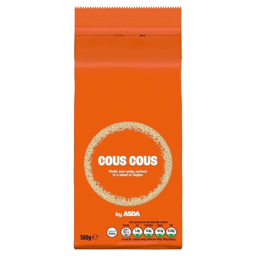 ASDA Cous Cous 500g GOODS ASDA   