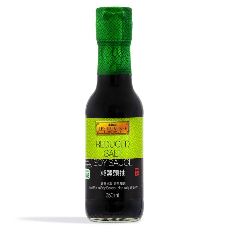 Lee Kum Kee reduced salt soy sauce small - British product