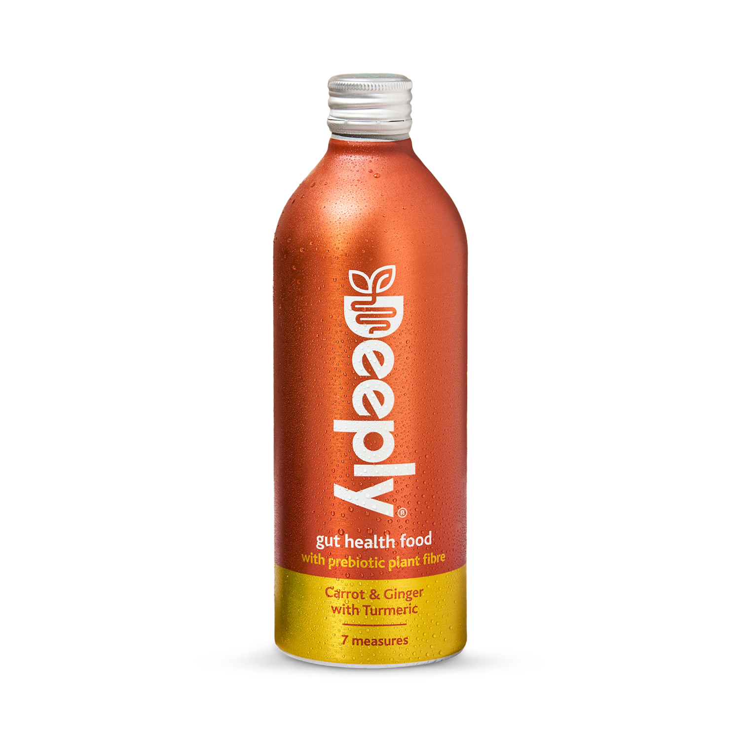 Prebiotic Gut Health Food with Carrot, Ginger, and Turmeric 455ml