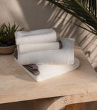 Hamam organic cotton Vesta bath sheet 100cm x 180cm, imported from the UK