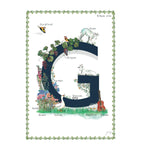 Jo Laing ornate A4 letter print, UK version