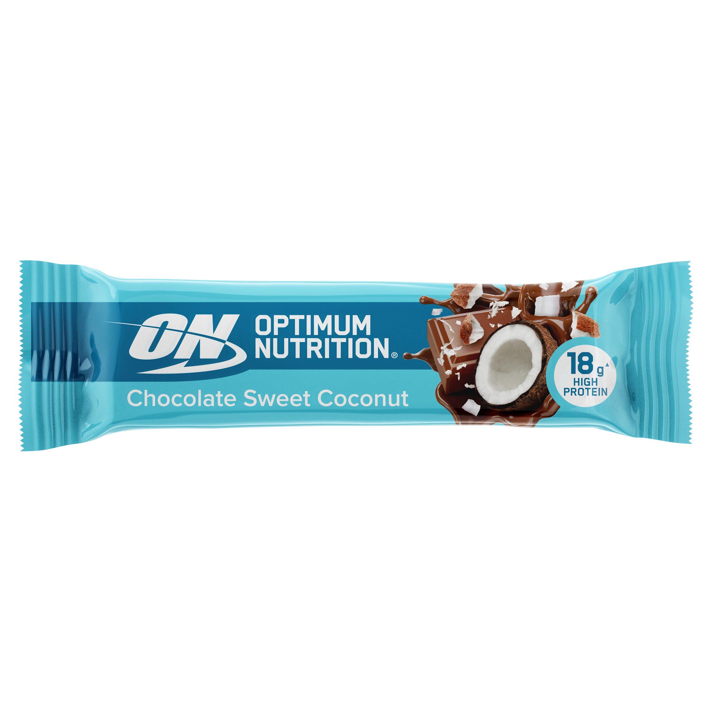 Optimum Nutrition Protein Bar Chocolate Sweet Coconut Flavour single serve 59g GOODS Sainsburys   