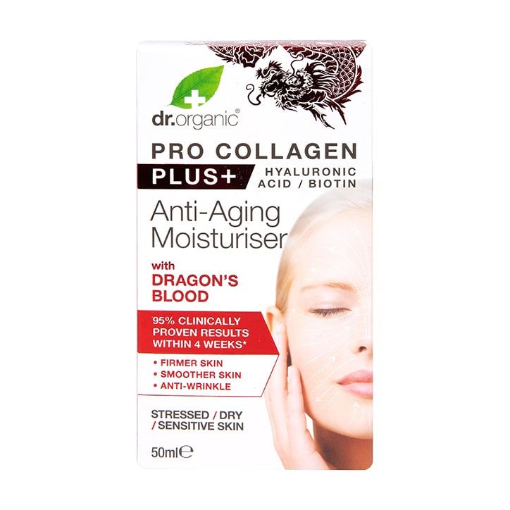 Dr Organic Pro Collagen Plus Dragons Blood 50ml GOODS Holland&Barrett