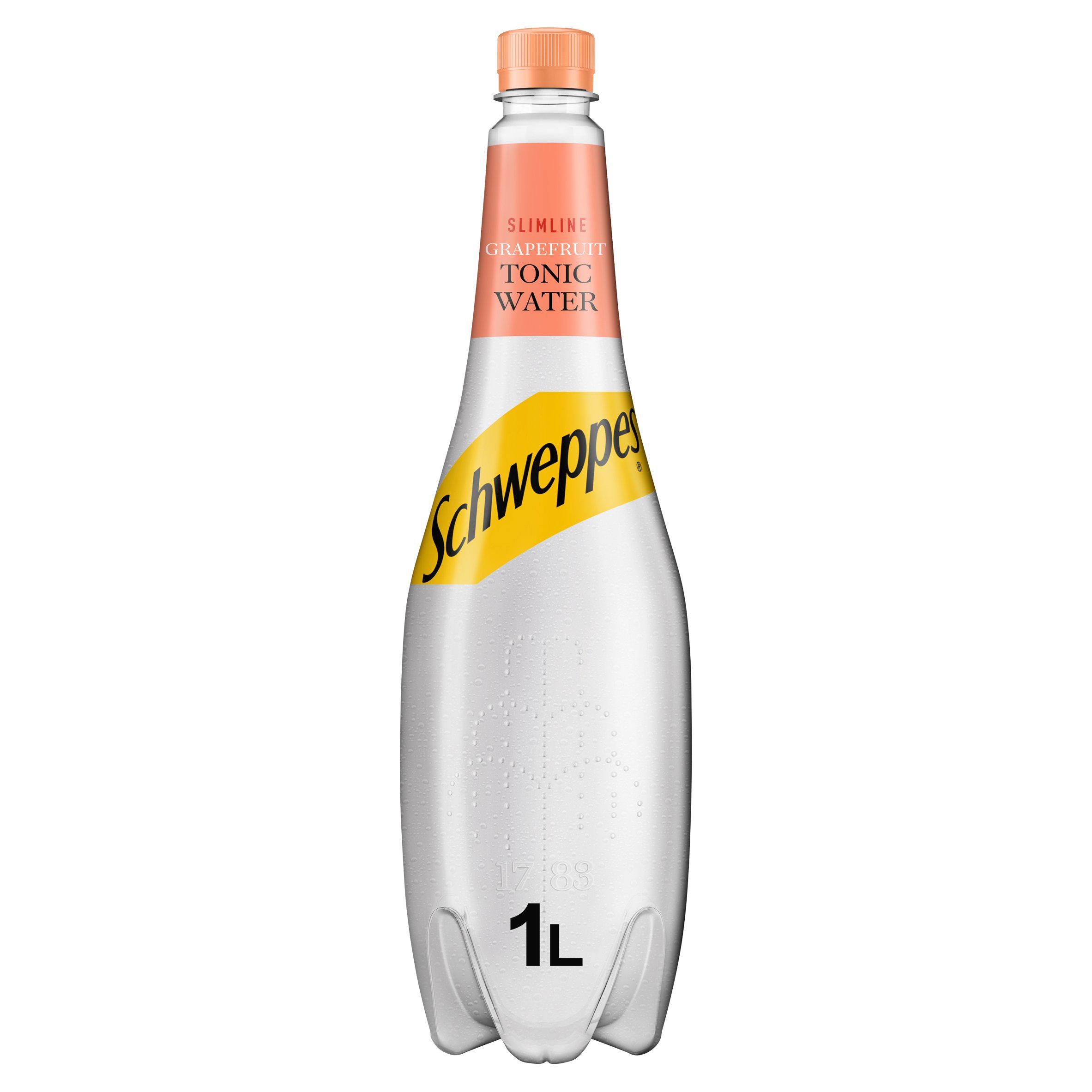 Schweppes Slimline Grapefuit Tonic Water 1L GOODS Sainsburys   