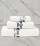 Frette Basket Weave bath towel 100cm x 150cm - British product