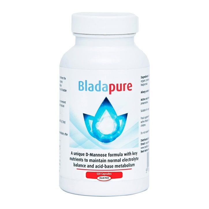 Bladapure D-Mannose 120 Capsules