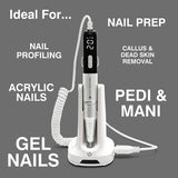 Rio Salon Pro electric nail file drill bit set, UK version