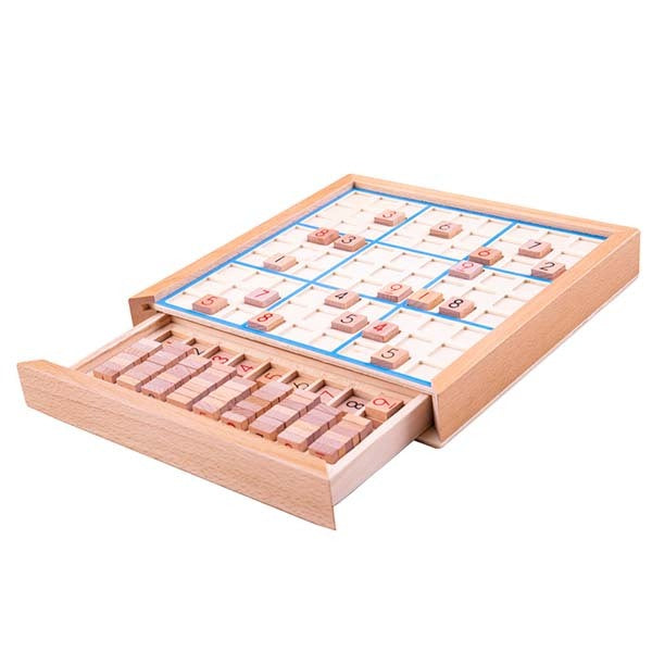 Bigjigs Toys Wooden Sudoku Game GOODS Superdrug   