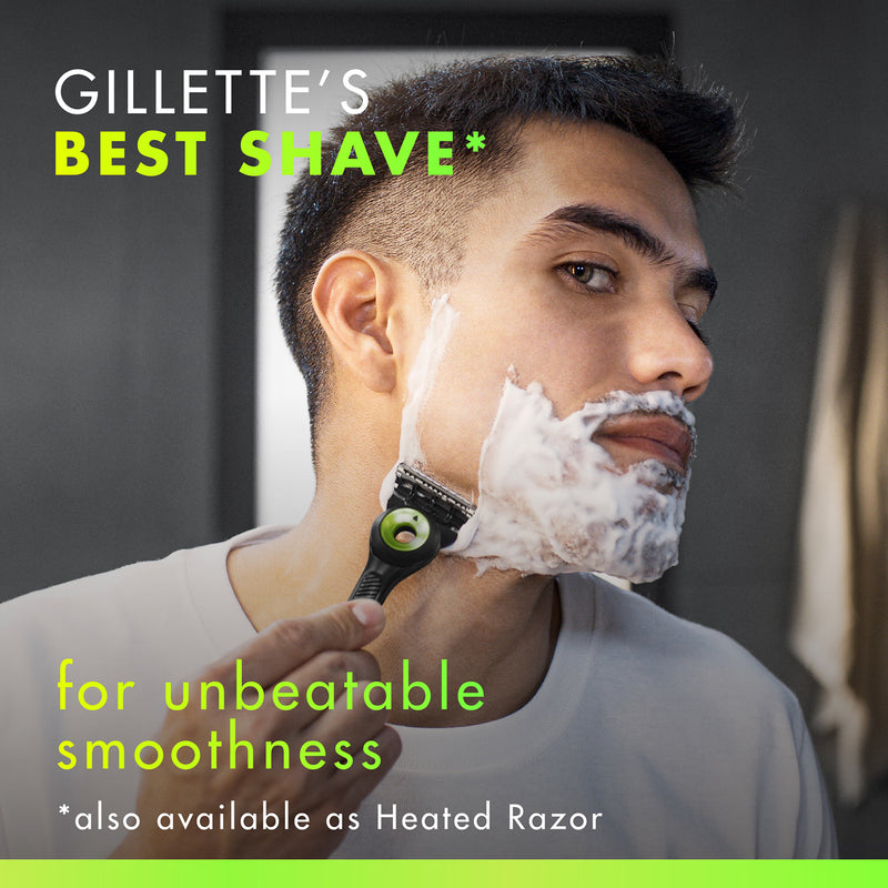 Gillette Labs razor with exfoliating bar - British product