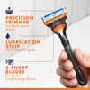 Gillette Fusion5 men's razor 4 blades, UK version