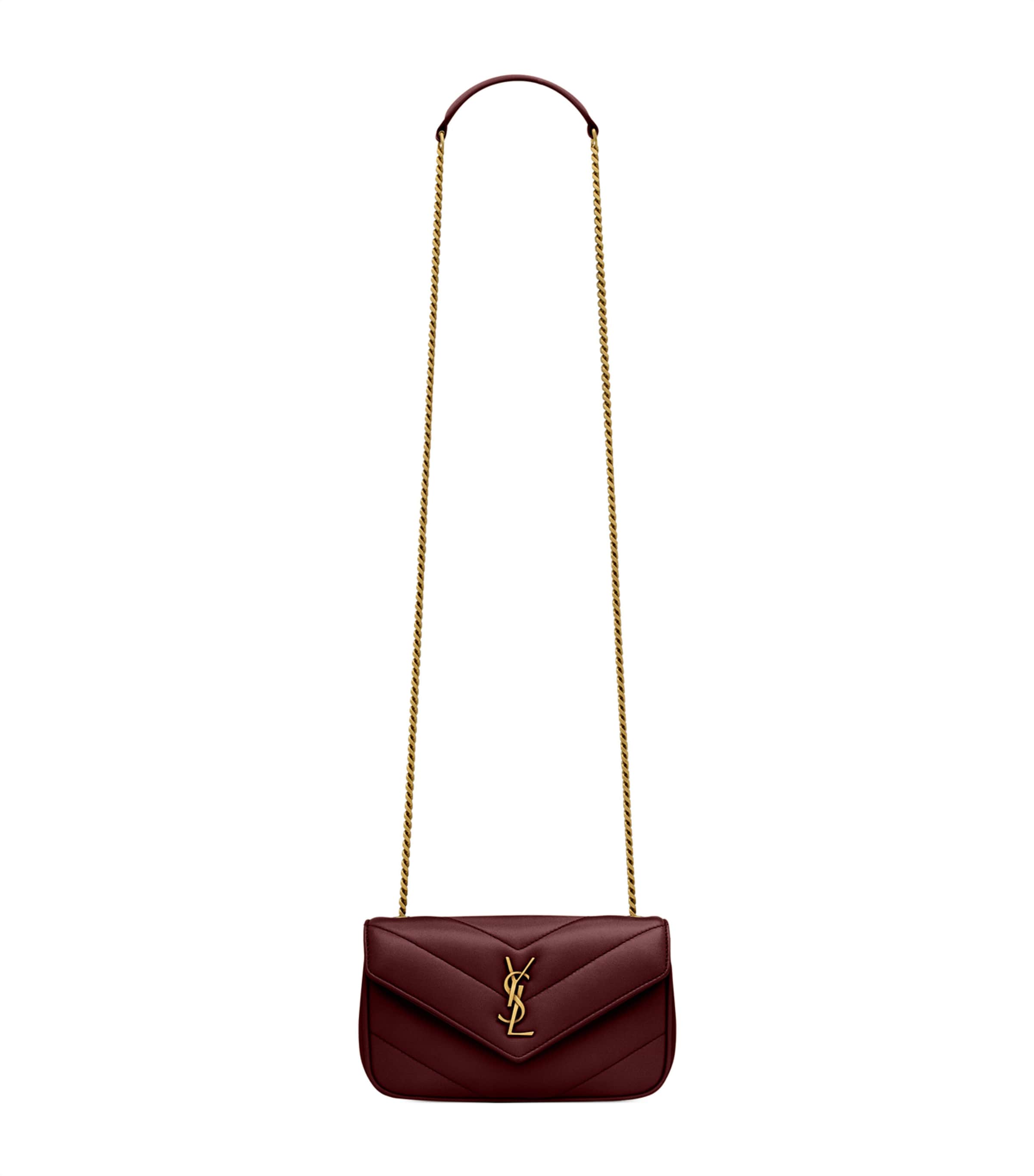 Saint Laurent Mini Loulou shoulder bag 20cm (British brand)