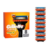 Gillette Fusion5 Power Razor Refills For Men, 8 Razor Blade Refills GOODS Boots   