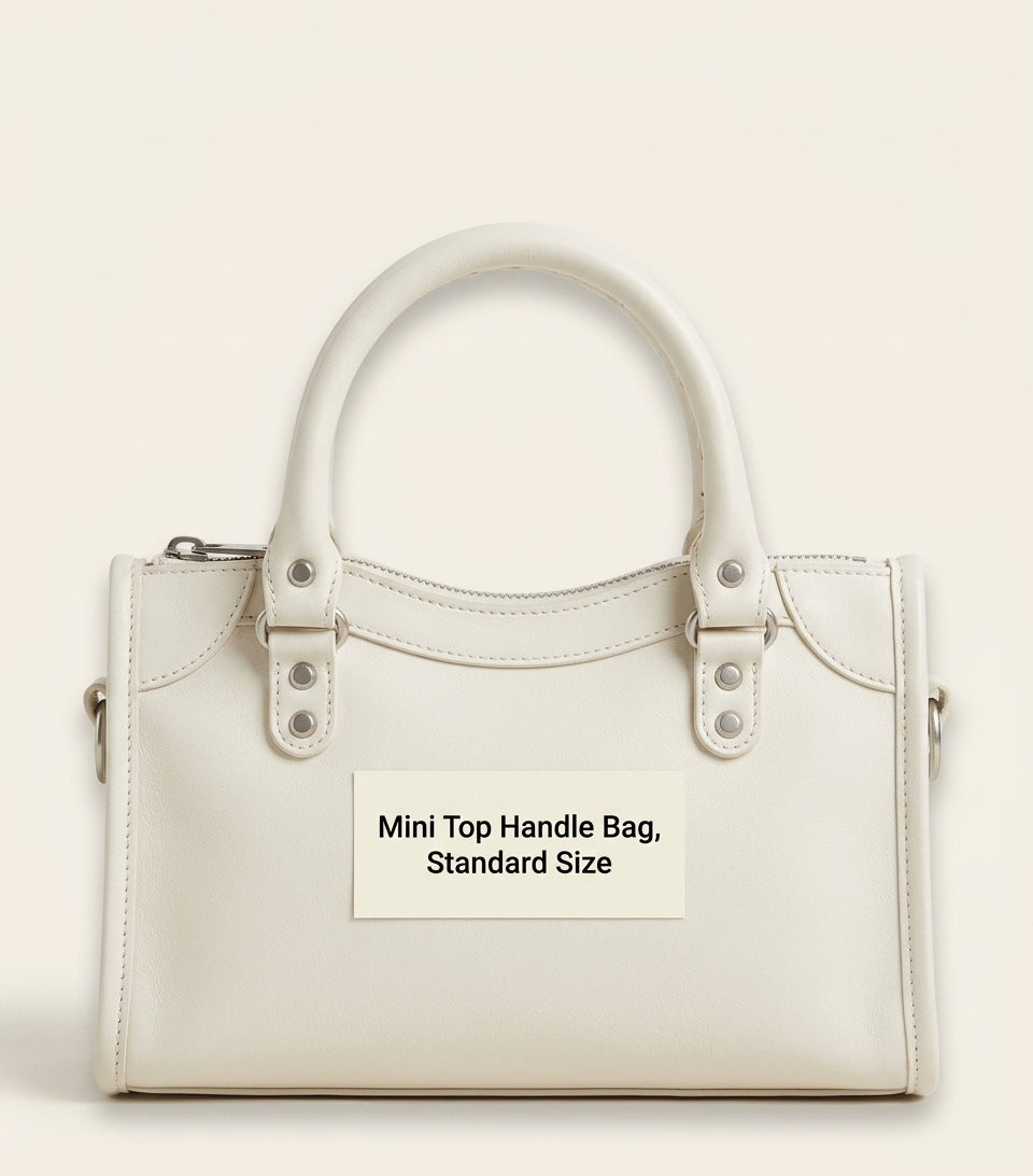 Balenciaga Nano Le City top-handle lambskin bag - British product