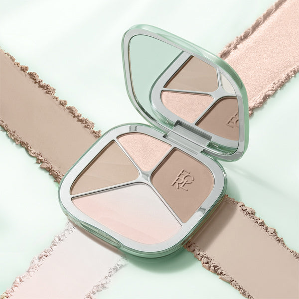 Livingandhome contour highlight palette cool skin 15.5g - British product