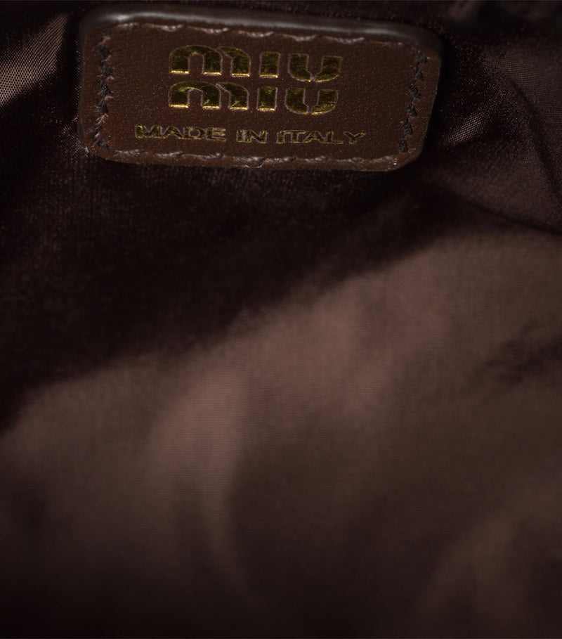 Miu Miu Gabardine Pouch, imported from the UK