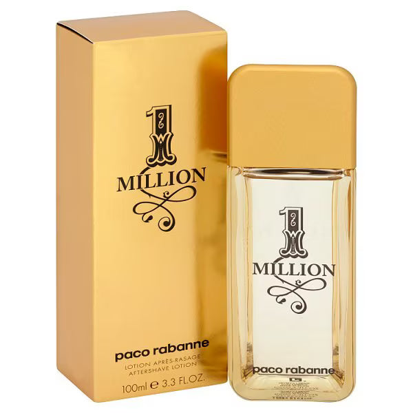 Rabanne 1 Million After Shave Lotion 100ml, imported from the UK